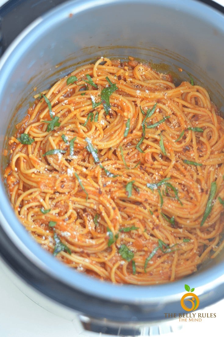 Instant Pot Spaghetti Noodles