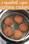 vegan oatmeal cookies