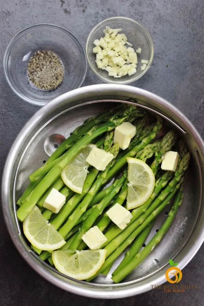 ingredients for pressure cooker asparagus