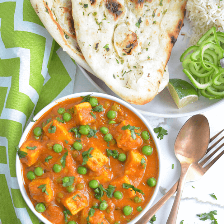 Instant pot Matar Paneer