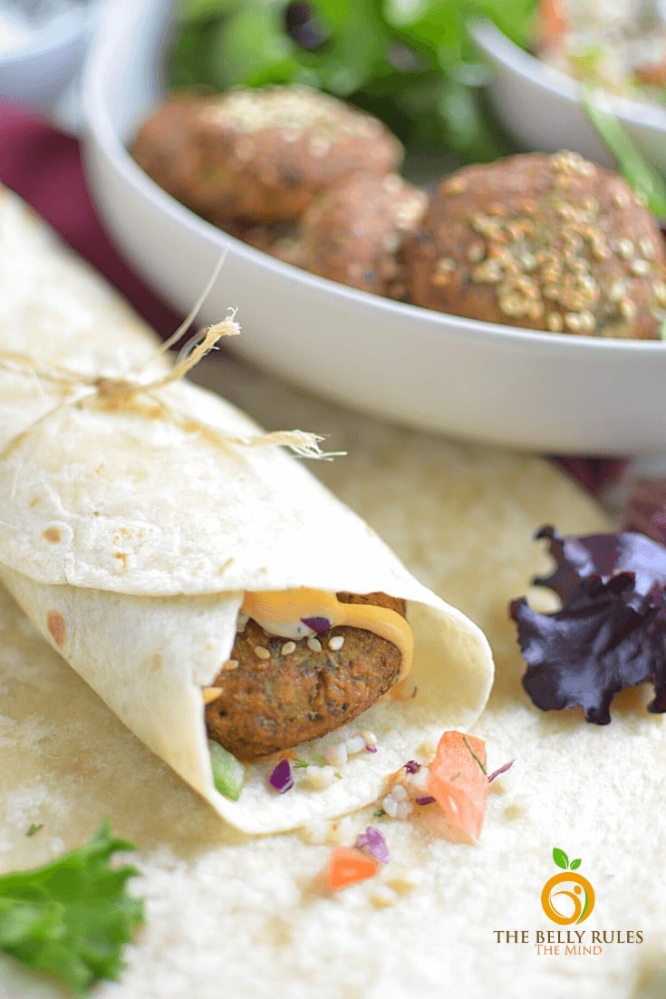 Quick Falafel Wrap Recipe