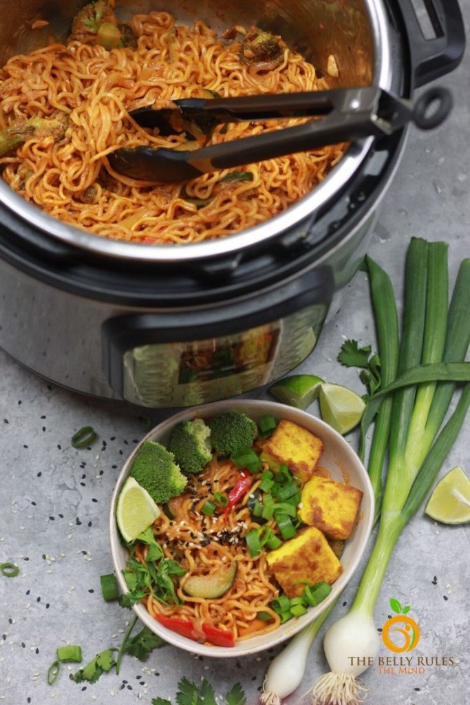 vegan ramen noodle in instant pot
