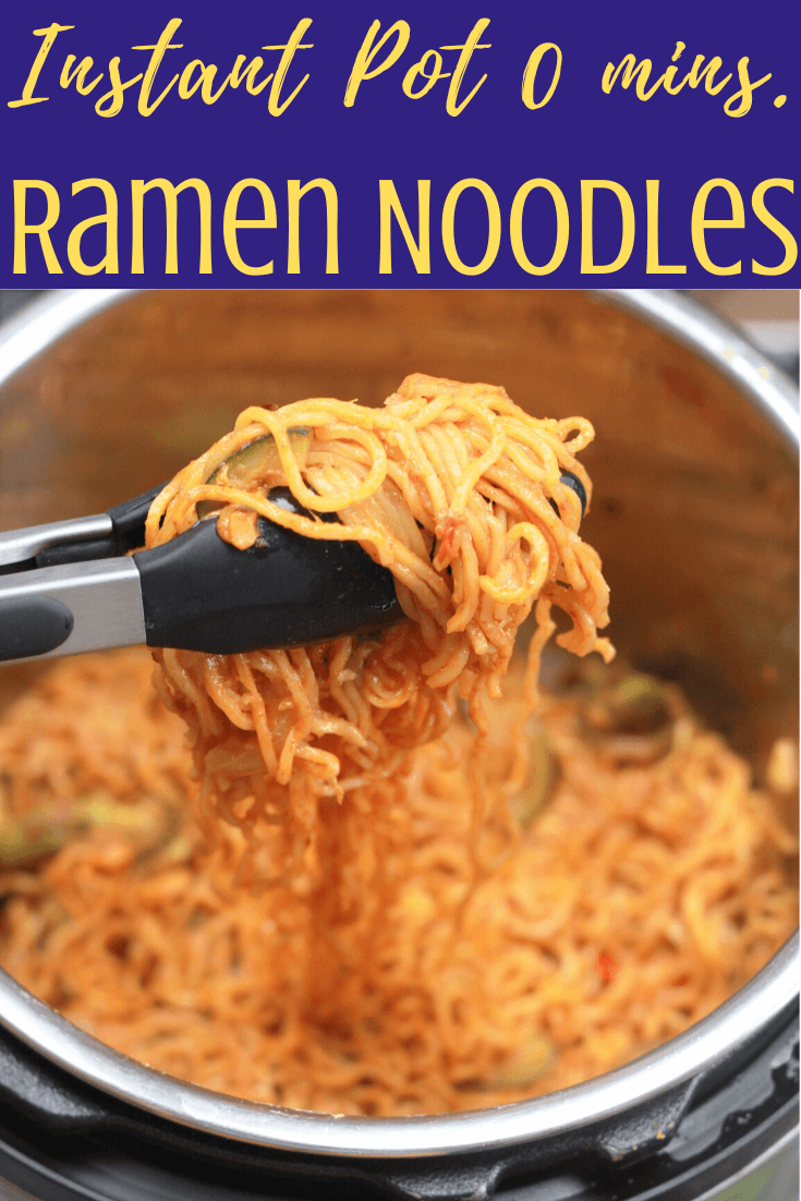 Instant Pot Ramen Noodles (Thai Vegan) The Belly Rules The Mind