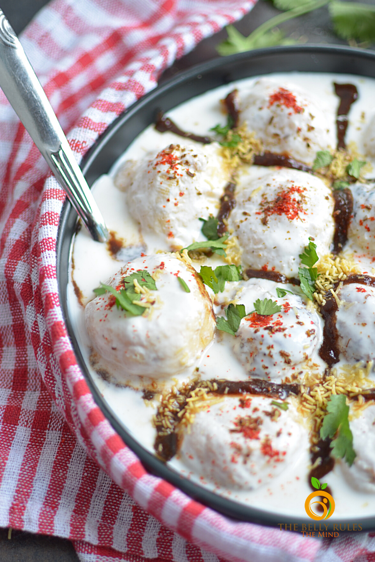 Soft Dahi Vada | Dahi Bhalla Chaat (Video Recipe) |TheBellyRulesTheMind