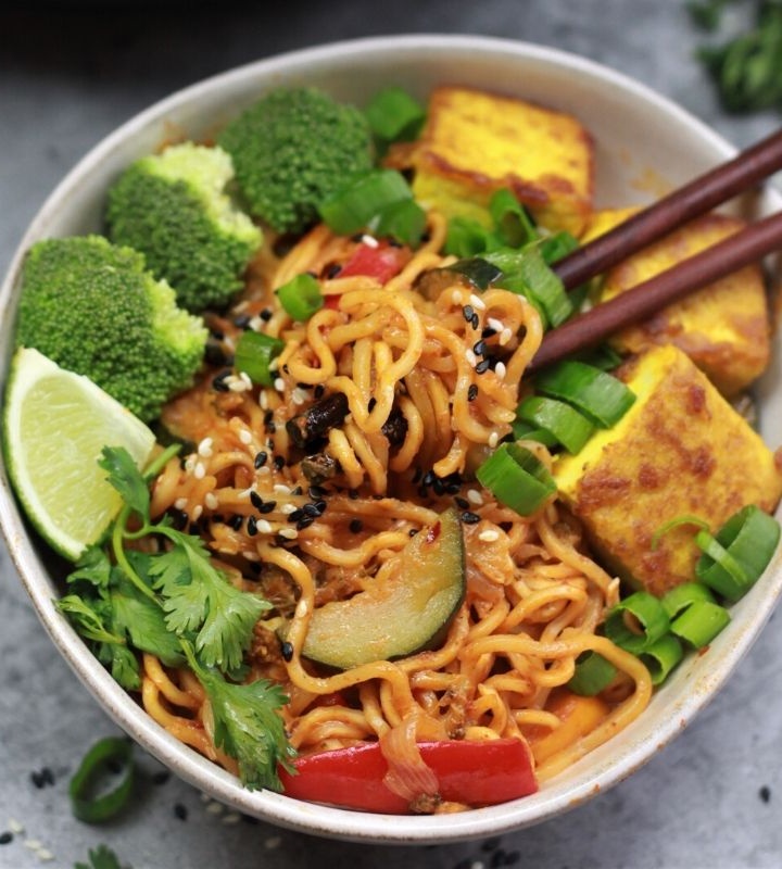 thai vegan ramen noodles instant pot