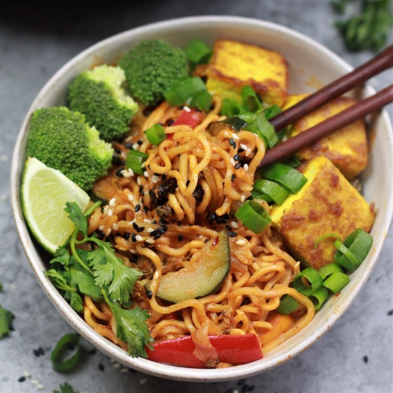 thai vegan ramen noodles instant pot