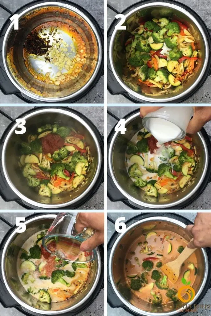step by step recipe to make ramen noodles in instant pot