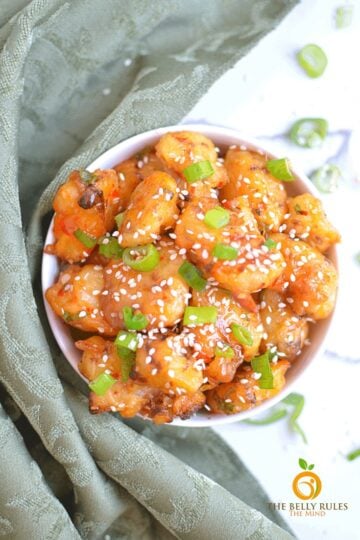 orange cauliflower recipe