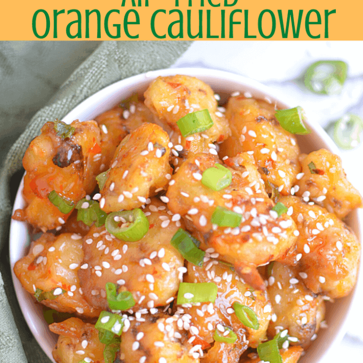 orange cauliflower recipe