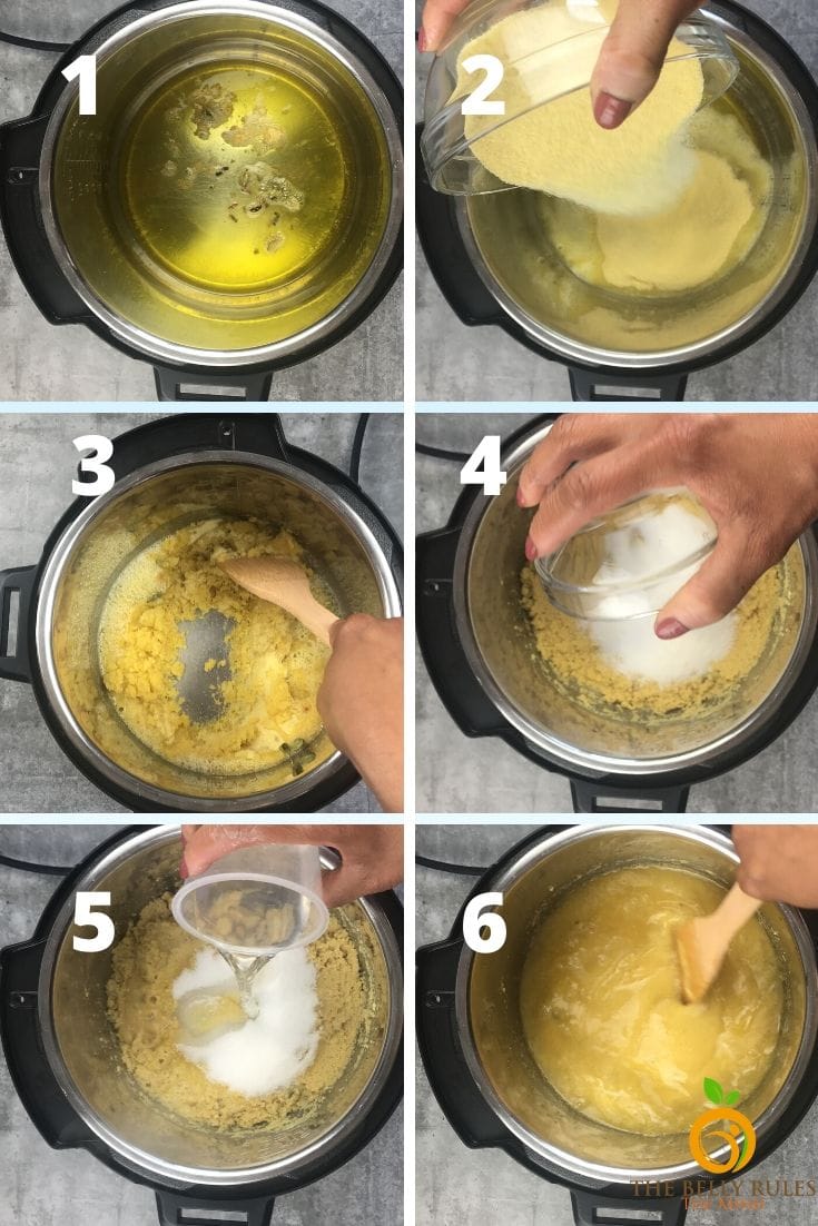 instant pot sooji halwa  sheera recipe