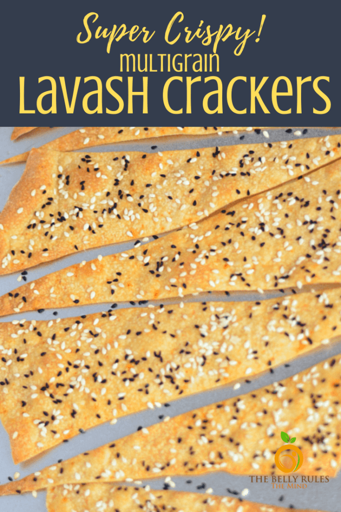 Crispy Lavash Bread Recipe (Video) | The Belly Rules The Mind