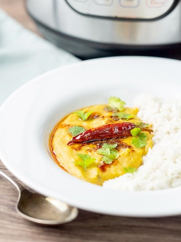 dal tadka with rice