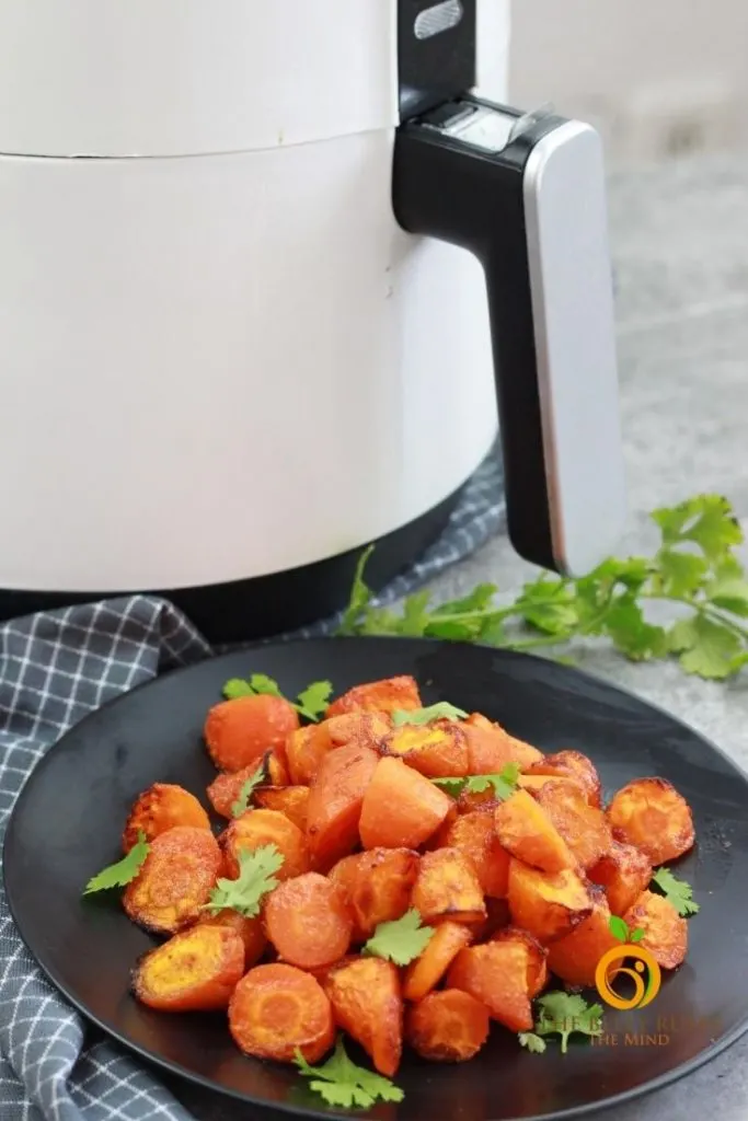 air fryer carrots roasted