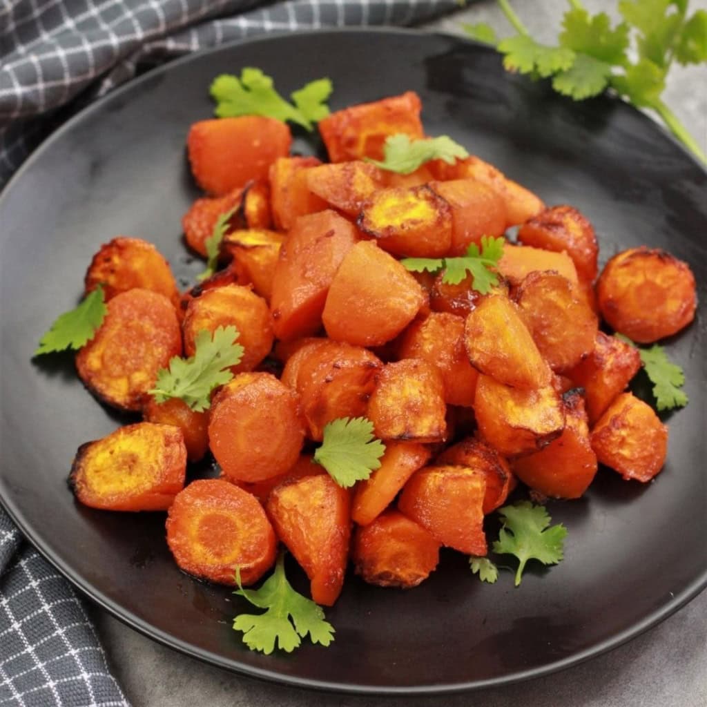 Air Fryer Carrots Air Fryer / Oven / Crisp Lid The Belly Rules The Mind