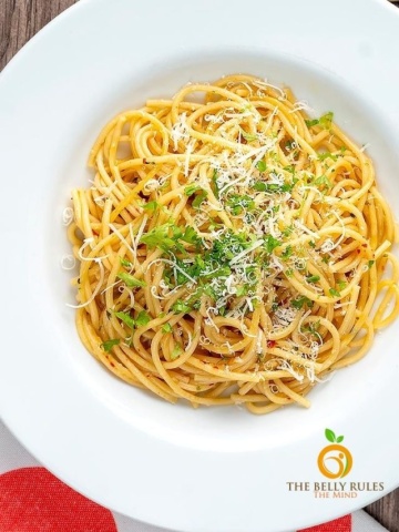 Spaghetti Aglio-e - olio