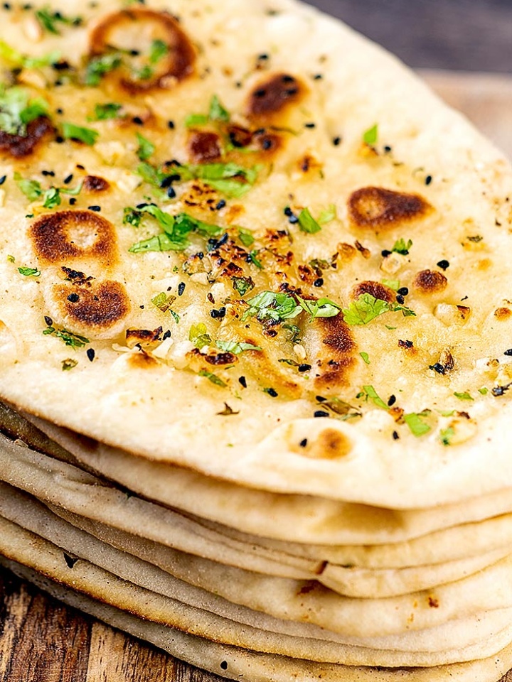 garlic naan bread recipe