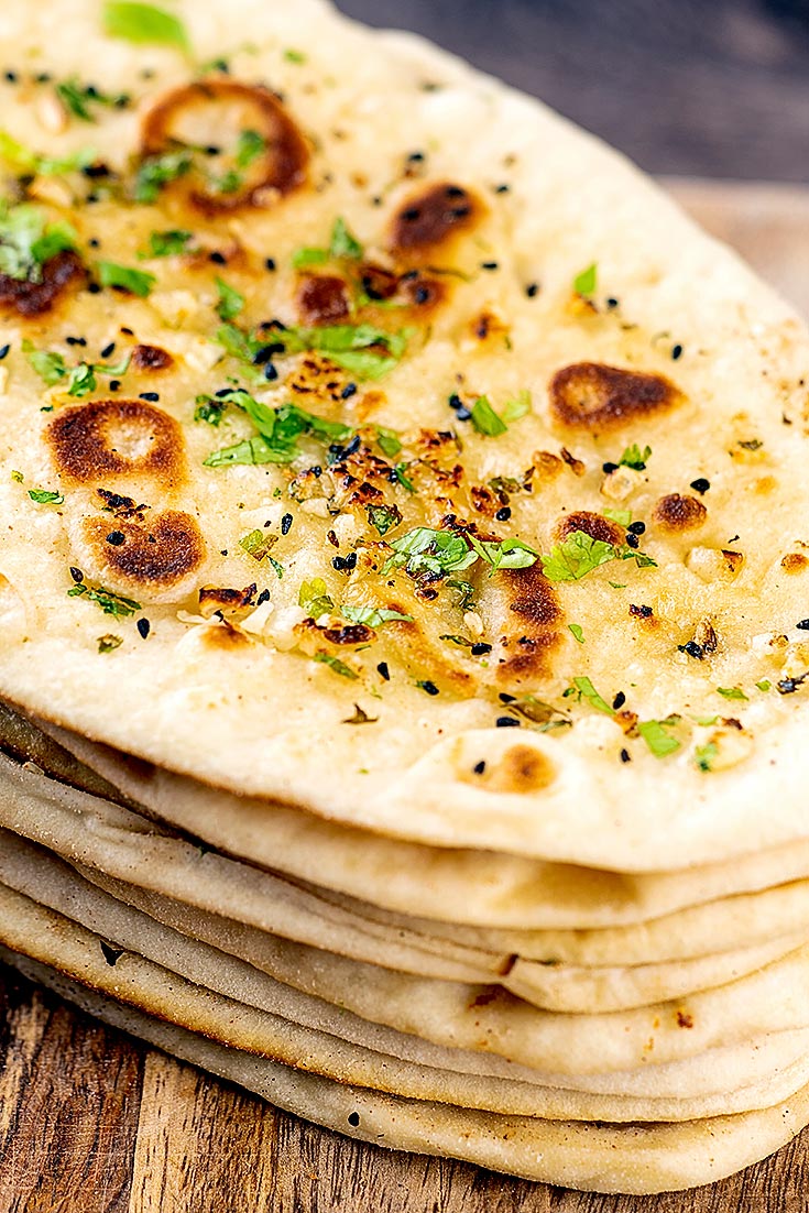garlic naan bread recipe