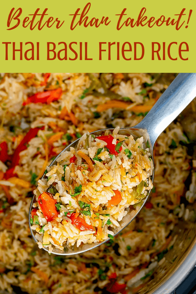 Vegan Thai Basil Fried Rice The Belly Rules The Mind