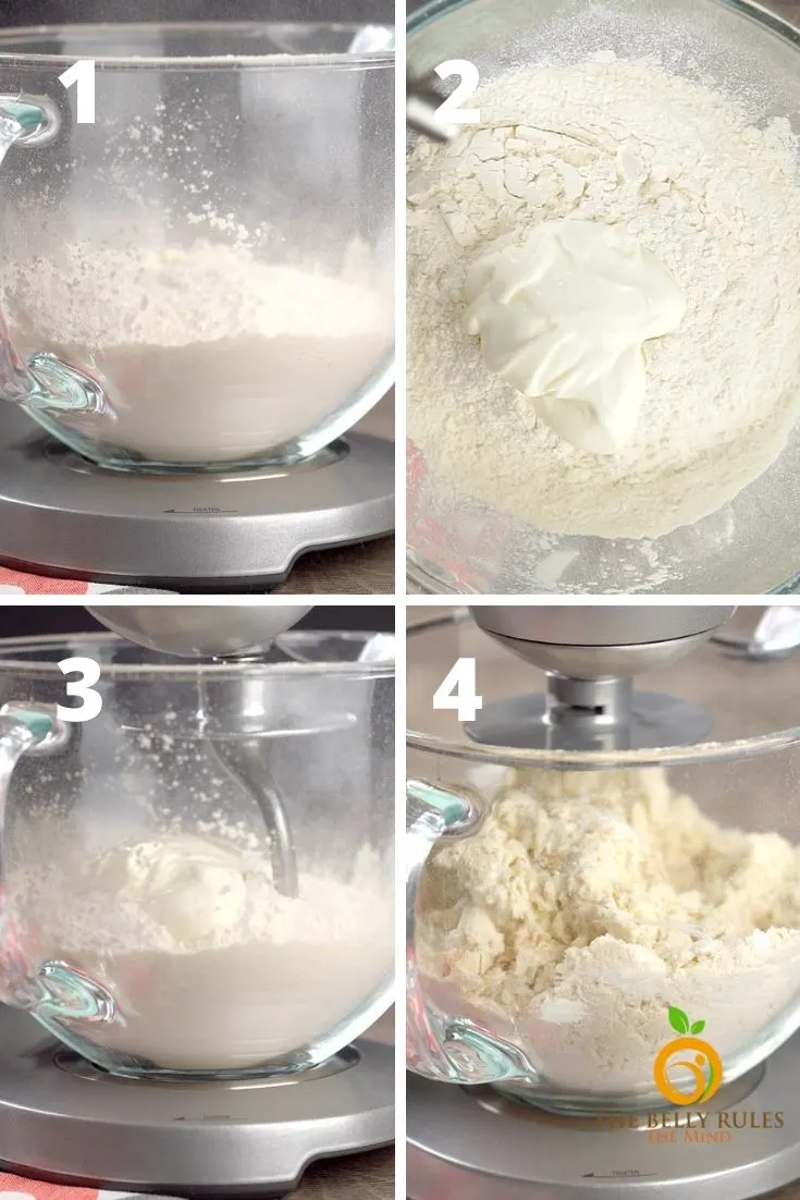 no yeast pizza dough step by step instructions