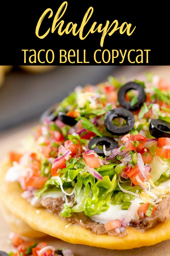 Chalupa Recipe (Copycat Taco Bell Supreme) | BellyRulesTheMind