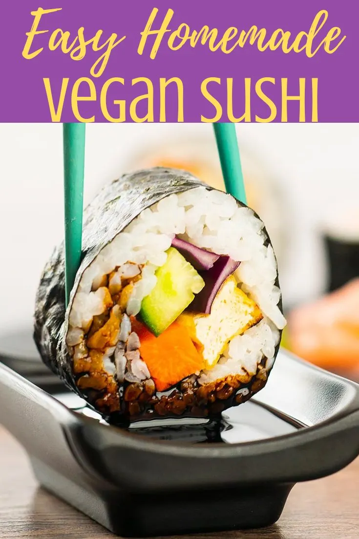 How to make Homemade Sushi Maki Rolls - The Sweet Balance