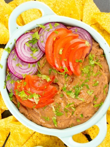 refried beans