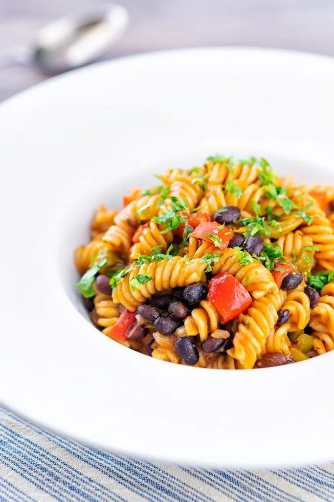 black bean pasta recipe