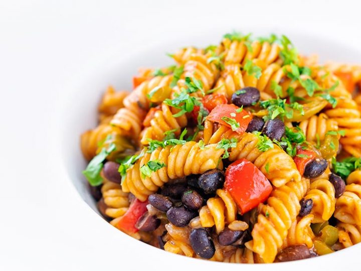 Black Bean Pasta - The Belly Rules The Mind