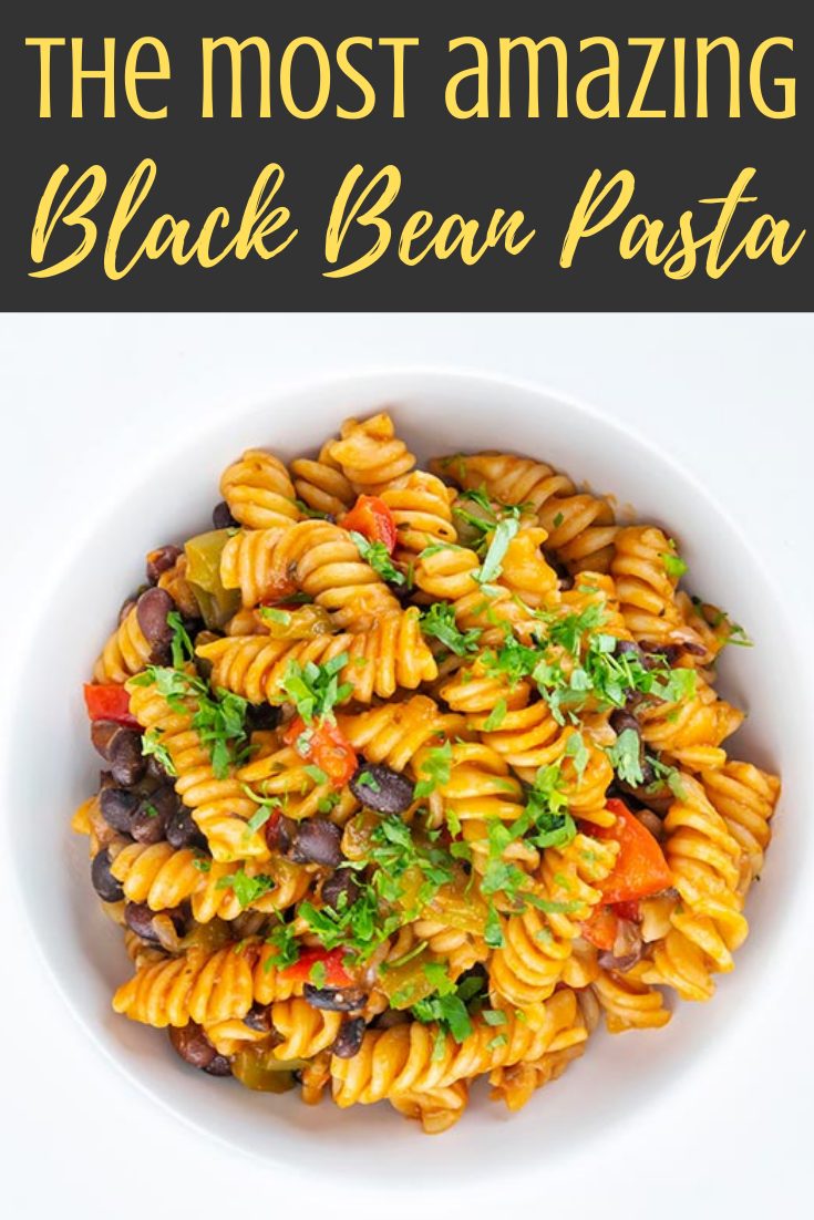 Black Bean Pasta - The Belly Rules The Mind