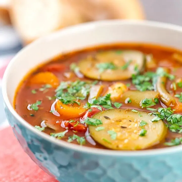 Hearty Instant Pot Vegetable Soup Recipe
