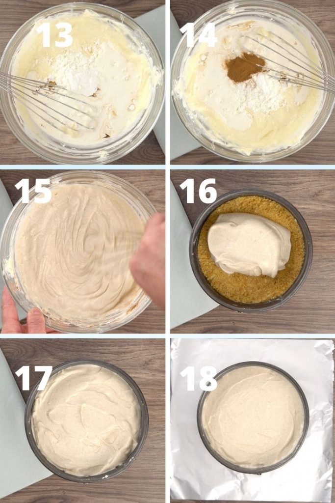 Sopapilla cheesecake step by step instructions