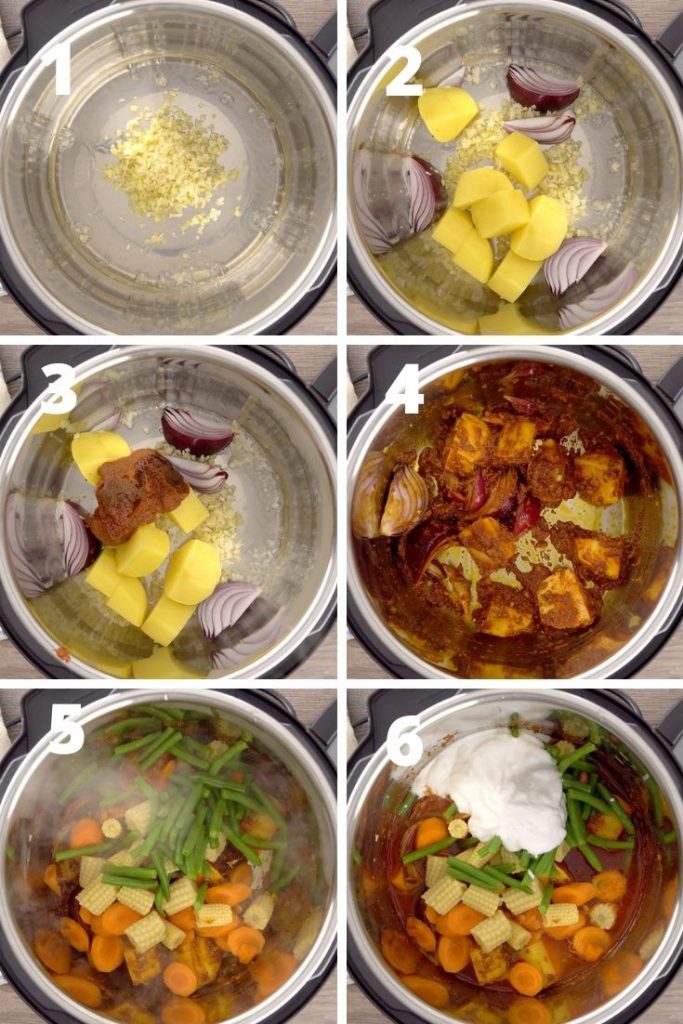 Thai Massaman curry step by step instructions
