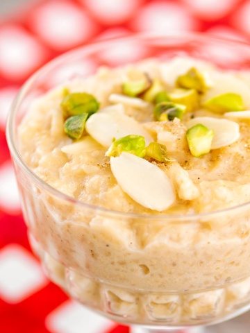 Rice pudding Kheer