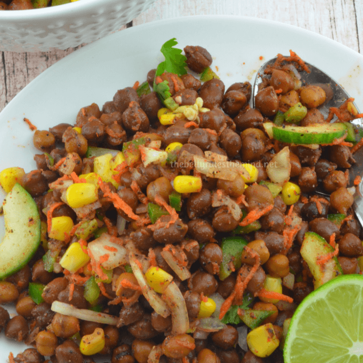 Brown Chickpea Chaat