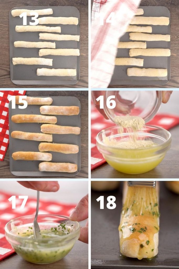 Olive garden breadsticks step by step instruction