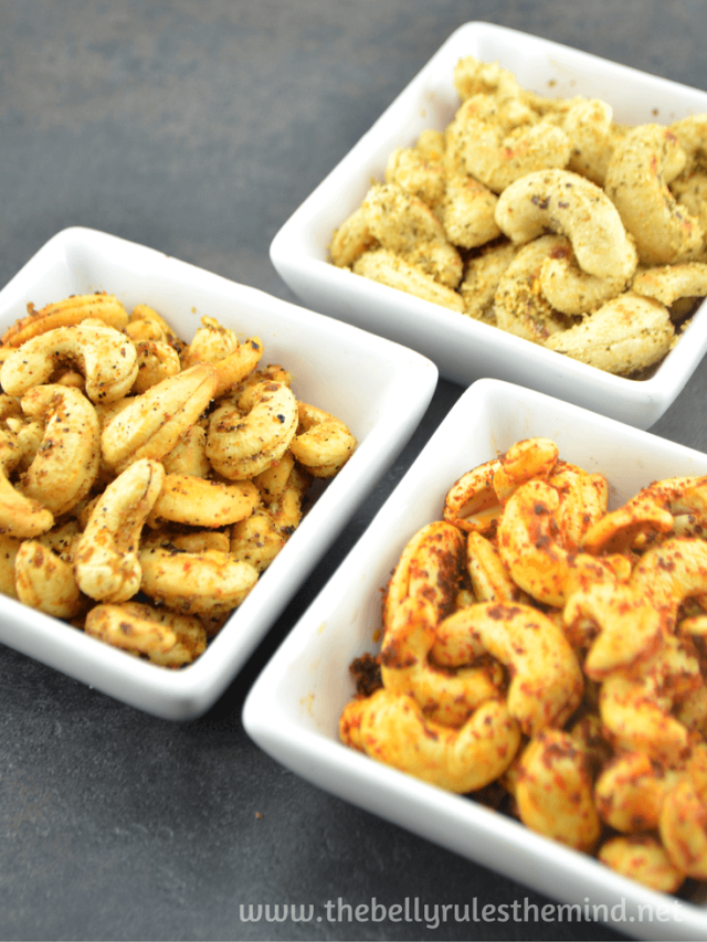 Roasted Cashew nuts ( 3 Flavors )