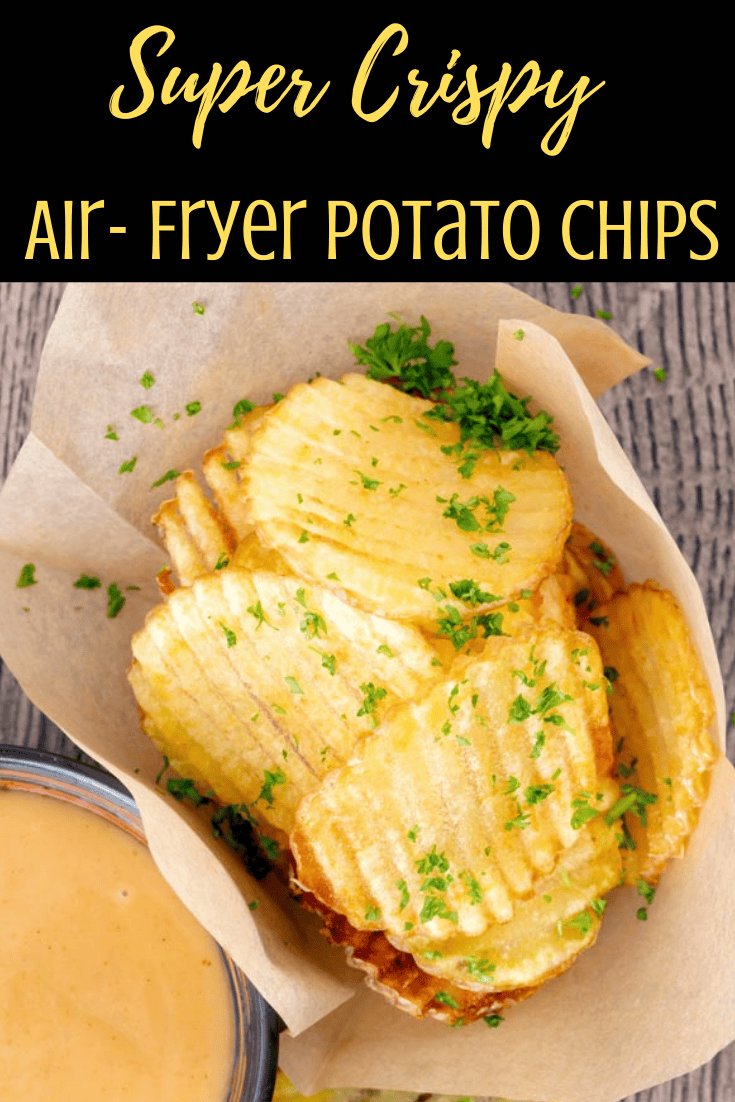 Crispy Air Fryer Potato Chips The Belly Rules The Mind