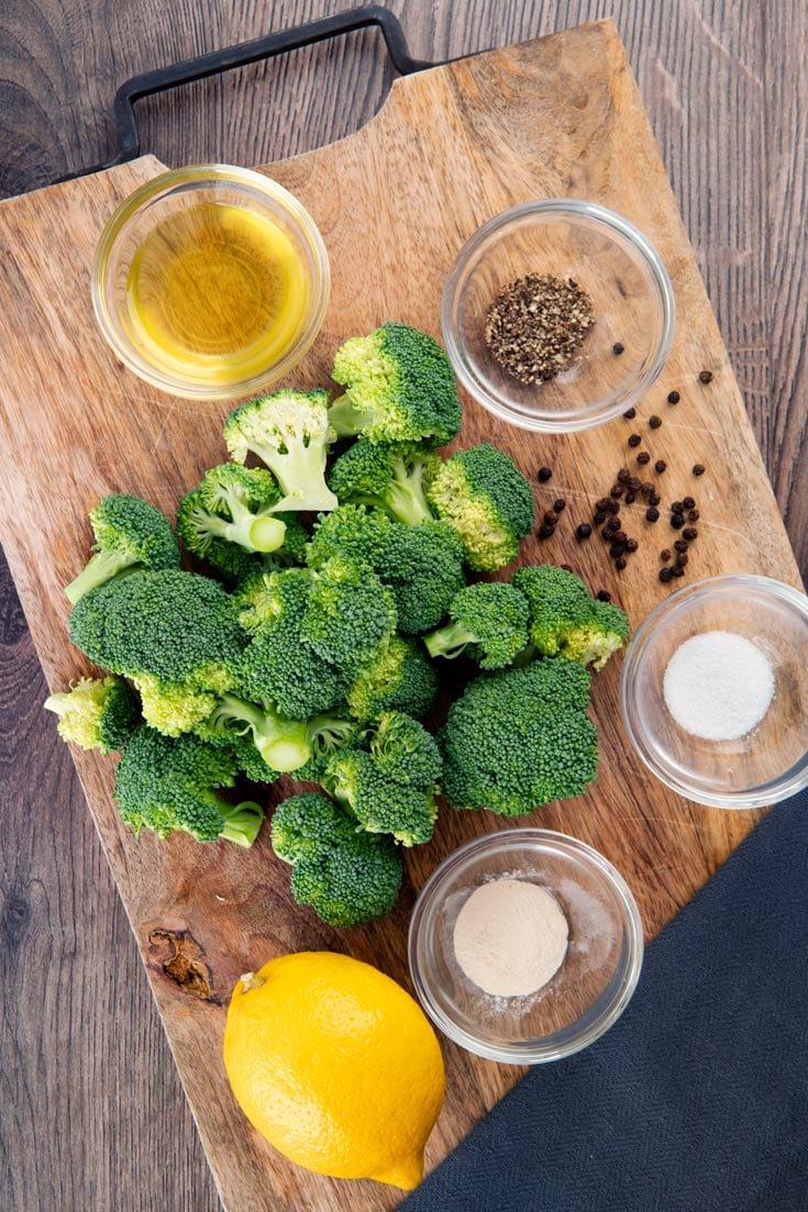 10 minute crispy Air Fryer Broccoli The Belly Rules The Mind