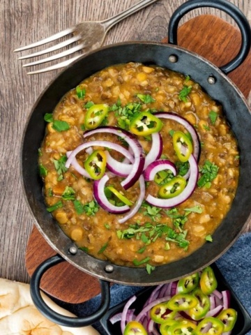 spicy urad dal