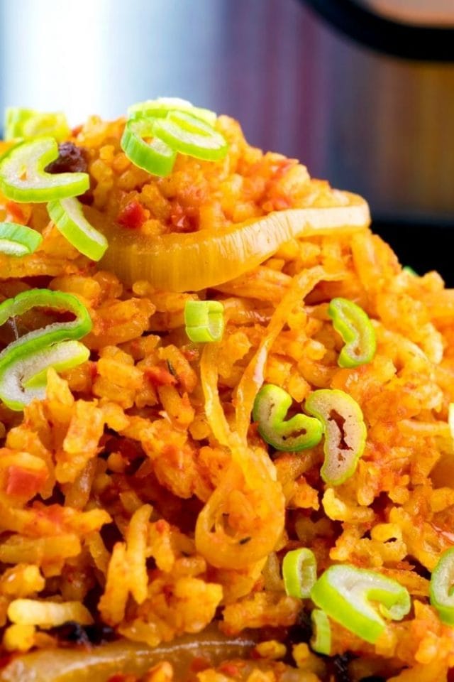 Spicy Nigerian Jollof Rice Video Recipe TheBellyRulesTheMind