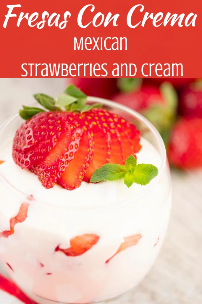 Fresas con Crema (Mexican Strawberries and Cream) - Isabel Eats