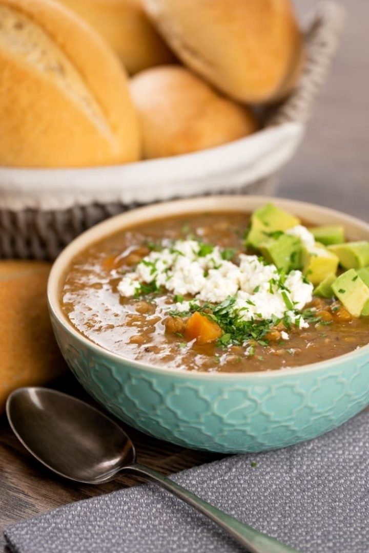 Sopa De Lentejas - Mexican Lentil Soup | Belly Rules The Mind