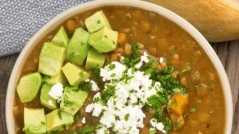 MEXICAN LENTIL SOUP (SOPA DE LENTEJAS)