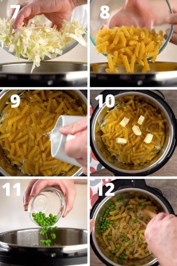Haluski - Cabbage and Noodles Recipe instructions