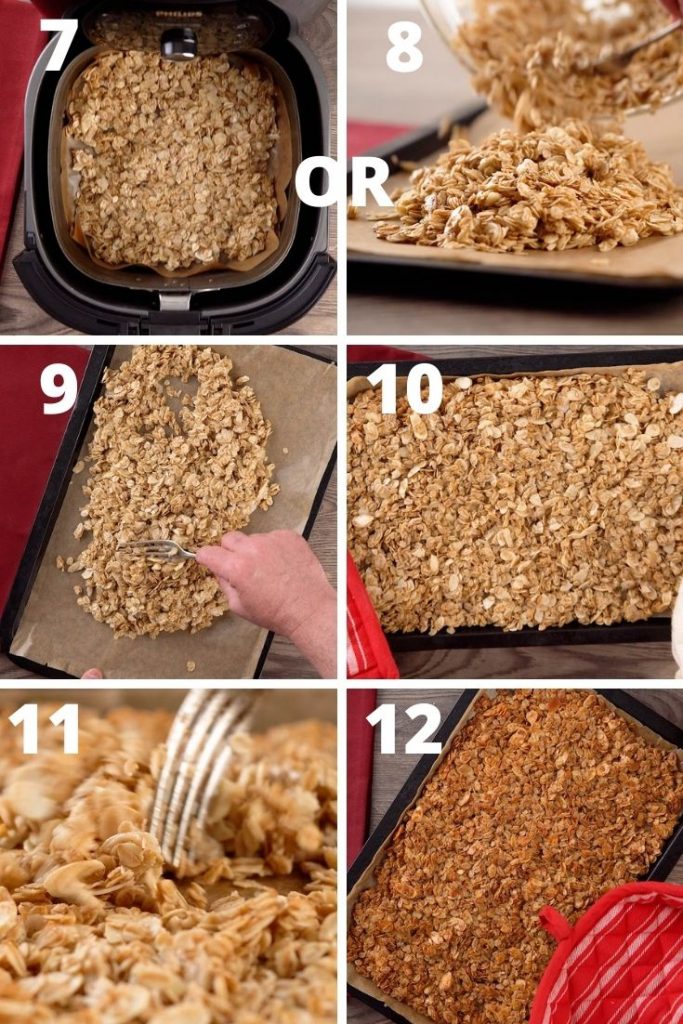 How to make air fryer granola instructions