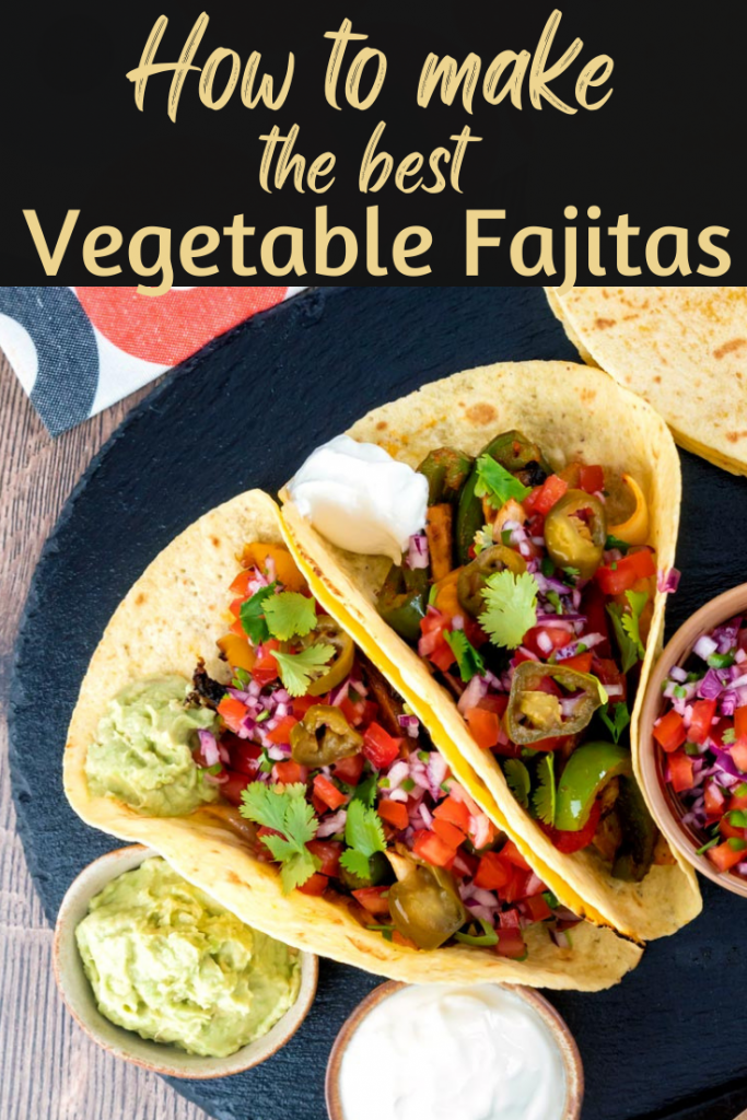 veggie fajitas, how to make vegetable fajitas