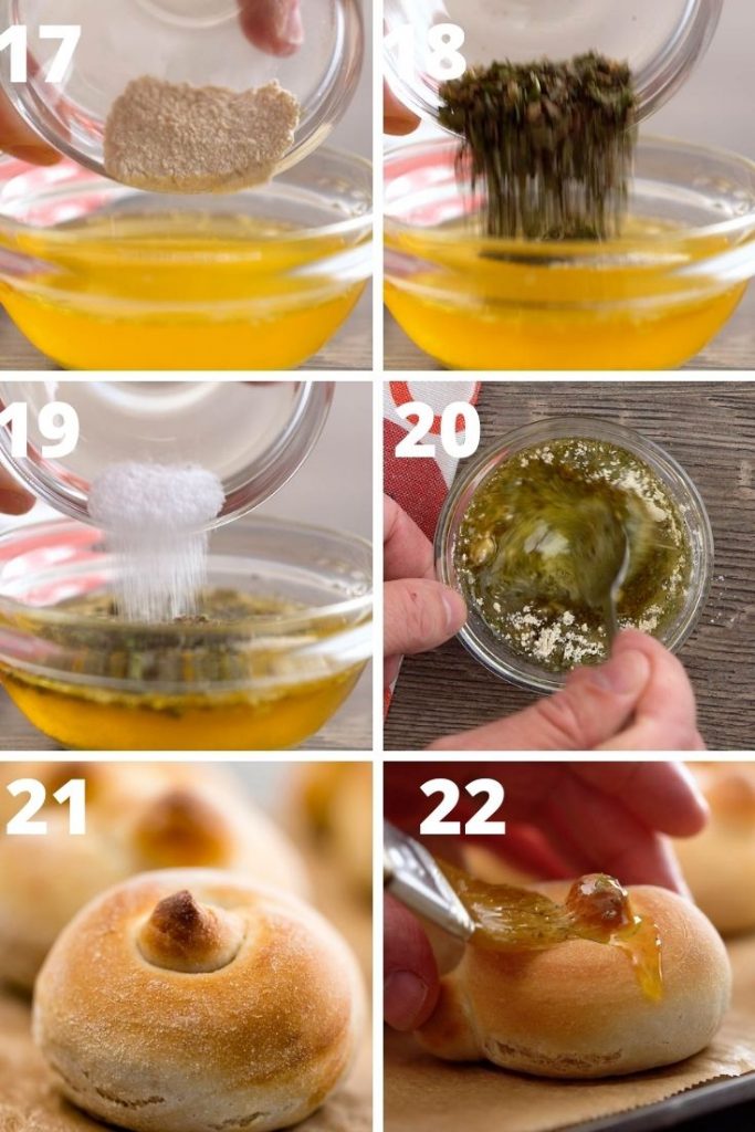 homemade garlic knots step by step instructions