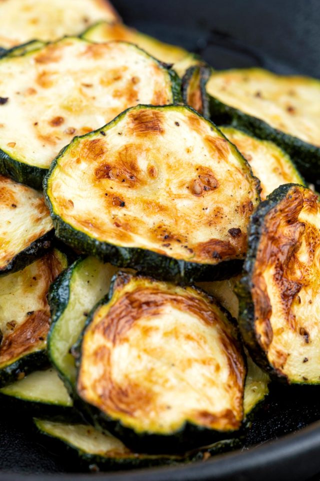 Zucchini in Air Fryer - The Belly Rules The Mind