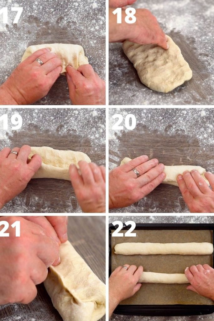 Crusty French Baguette step by step instructions (2)
