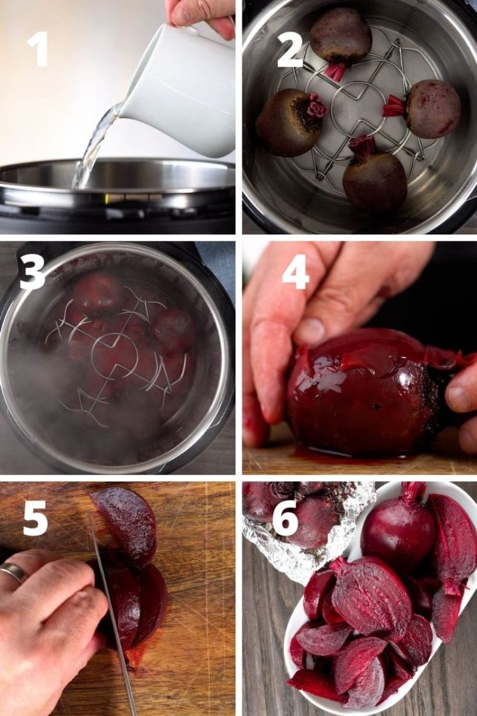 Moroccan beetroot salad step by step instructions